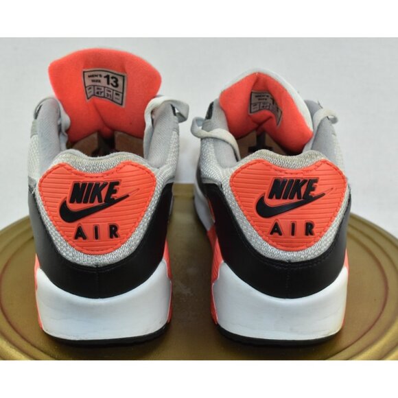 Nike Air Max 90 Infrared OG classic CT Mens Shoes Size 13 Gray/Black Sneakers - Picture 4 of 12